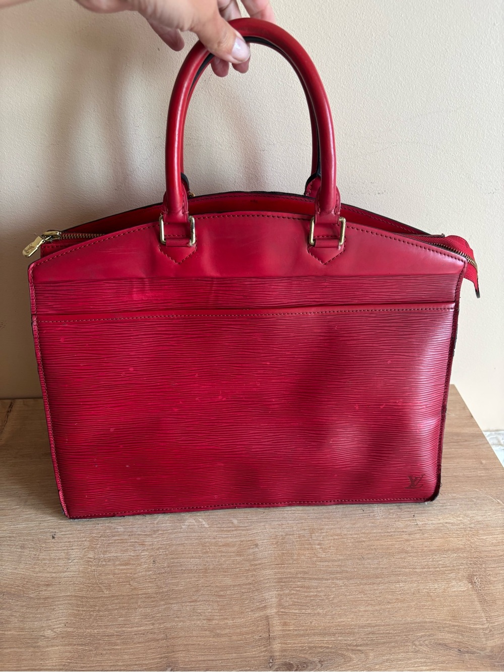 Authentic Louis Vuitton Riviera leather tote - Picture 5 of 9